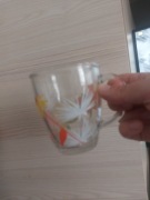 Szklanka - kubek z grubego szkła