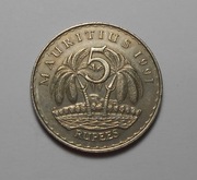 stara moneta 5 Rupii Mauritius 