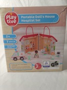 PlayTive Przenośny Domek Dla Lalek Szpital