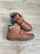 Froddo 32 skórzane botki kozaki karmelowe brązowe