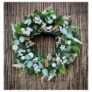 Wianek świąteczny,bożonarodzeniowy 45 cm sztuczny