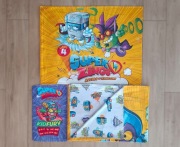 Pościel bawełniana dwustronna Super Zings 140x200 + gratis ręczniczek