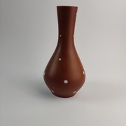 Wazon porcelanowy - wzór kropki - lata 60/70