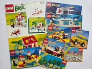 Zestaw instrukcji LEGO Classic Town 6666 6665 6614 6550 6648 1959 bonus 725