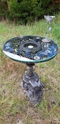 Stolik kawowy industrialny steampunk metal art 