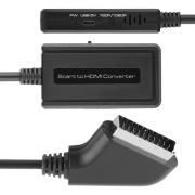 Przenośny kabel konwertujący SCART na HDMI Kabel SCART