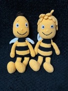 Maja i Gucio na szydełku