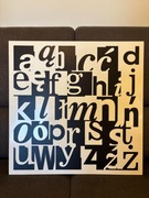 Nakładka metalowa na front - alfabet - Young Users - VOX