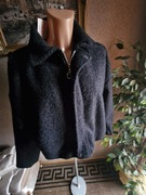 Kurtka damska bomberka czarna z podszewką na zamek