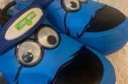 Kapcie crocs dla dzieci 33-34  202056 cookie clog cisteczkowy potwor 