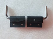 Zawiasy pokrywy 2 sztuki do Unitra Fonica GS-464, GS-461, GS-438, 431, 467 