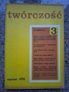 Twórczość nr 392 (3/1978) M. Janion i M. Komar o Conradzie; K. Brandys