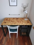 Biurko stół industrialne loft skandynawskie drewno