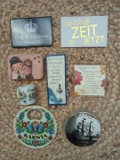 MAGNESY NA LODÓWKĘ ZESTAW 8 SZT. w tym 2szt. z f. otwieracza do butelek