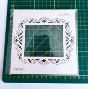 Tekturka, scrapki, ramka, ozdoba, scrapbooking