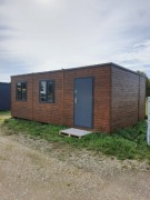 Dom modułowy/ całoroczny/ szkieletowy/ drewniany