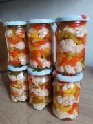 Kalafior z chilli w octowej zalewie 