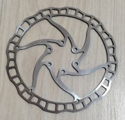 Tarcza hamulcowa Ashima AiRoToR 160mm IS 6 śrub czerwona 87 g