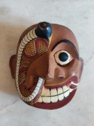 Maska SANNI drewniana Sri Lanka, Kobra,rękodzieło