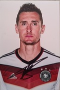 Autograf Miroslav Klose! Bayern Lazio Niemcy 