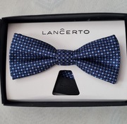 Lancerto granatowa mucha plus biała poszetka Nowa !