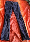 Teddy Smith 27 pipper leg drake crispy granatowe spodnie jeansy