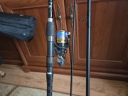 Wędka Team Daiwa Heavy Feeder i Shimano Sahara 4000
