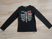 Bluzka z długim rękawem Inextenso Halloween fluorescencyjna w rozm. 131/143