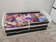 Łóżko dziecięce Happy Venge 160x80 + materac Hevea Junior