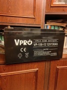 Akumulator AGM VPro12 V 150 Ah używany