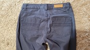 H&M cygaretki materiałowe granat 36