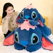 Maskotka leżący  stitch dla dzieci 100cm