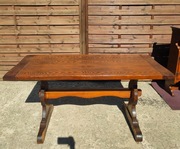 Drewniany stoł 160x80 do jadalni kuchni vintage WYPRZEDAŻ 