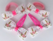 Zestaw do włosów komplet spinki spineczki frotki gumki unicorn jednorożec