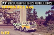 Tatra 813 6x6 - Żywica (Drukowany) - 1:72