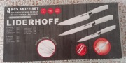 Zestaw 4 noży kuchennych Liderhoff
