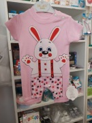 Body różowe Króliczek 68 