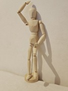 Czlowiek drewniany ruchomy