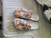 Klapki chodaki mule piankowe 41 kreskówka unisex 