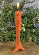 Świeca woskowa pomarańczowa - Stella of Love