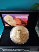 GROBOWIEC TUTANCHAMONA 1922 Archeology Symbolism Gilded Cook Islands 2022