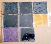 Pudełka SLIM na płyty CD kolorowe 8 SZT BDB