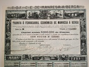 Zestaw pięknych walorów, kolej i spożywcze