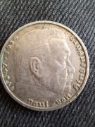 5 marek hindenburg 1935 mennica Hamburg