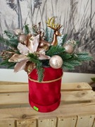 Stroik świąteczny Boże Narodzenie box flowerbox 