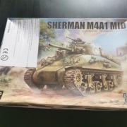 Border Model BT047 Sherman M4A1 Mid 1:35, 1/35 Szerman czołg