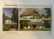 Pocztówka – Mazowsze. Serce Polski. Dworki i stara chata