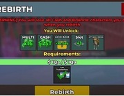 Sprzedam konto z 16 rebitem w steal a brainrot 