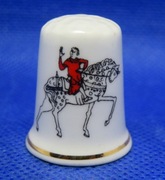 Naparstek Kolekcjonerski Porcelanowy The Word Of The Mappa Mundi