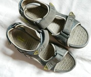 Clarks, solidne sandały trekkingowe, sportowe 39/25cm